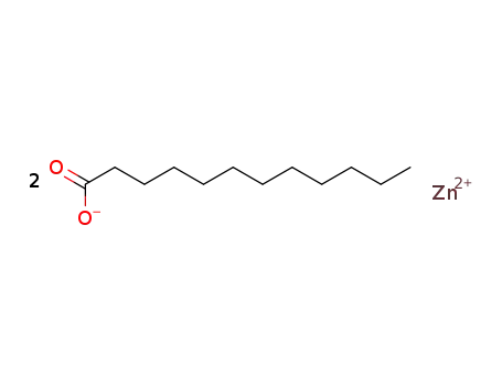 Molecular Structure of 2452-01-9 (ZINC LAURATE)