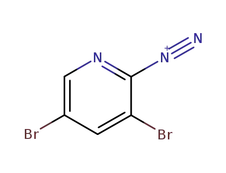 3,5-Dibromo-pyridine-2-diazonium