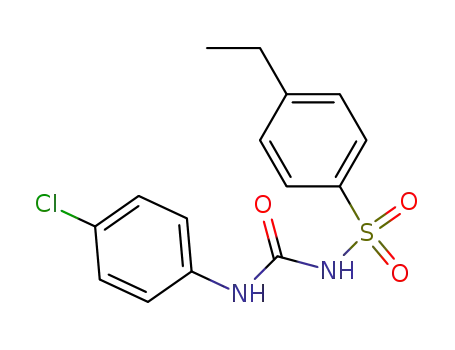 N-([(4-chlorophenyl)amino]carbonyl)-4-ethylbenzenesulfonamide