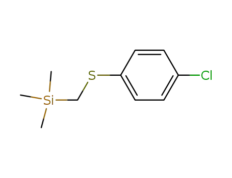 <(4-chlorophenylthio)methyl>trimethylsilane