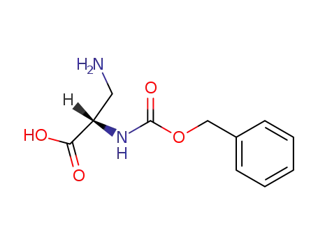 Molecular Structure of 35761-26-3 (Cbz-beta-Amino-L-alanine)