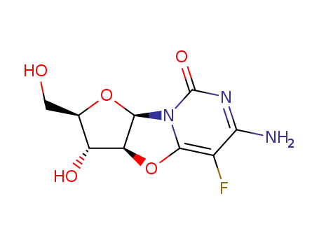 O2,2'-cyclo-β-D-arabinofuranosyl-5-fluorocytosine