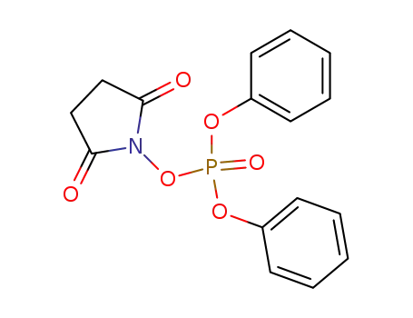 Molecular Structure of 75513-55-2 (1-diphenoxyphosphoryloxypyrrolidine-2,5-dione)
