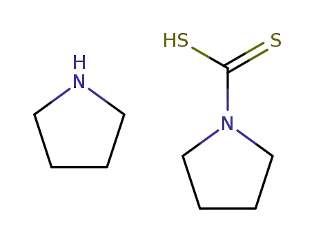pyrrolidinodithiocarboxylic acid, pyrrolidinium salt