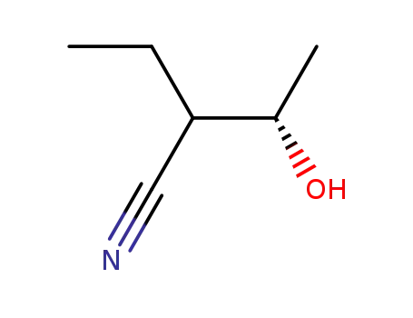 (3S)-2-ethyl-3-hydroxybutyronitrile