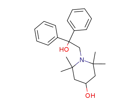 1-(2-Hydroxy-2,2-diphenylethylethyl)-2,2,6,6-tetramethyl-4-piperidol