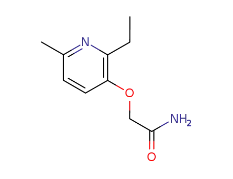 2-ethyl-6-methylpyride-3-iloxyacetic amide