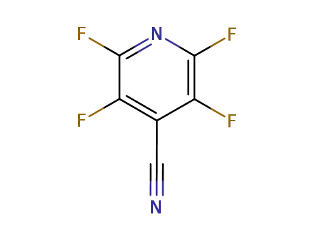 Molecular Structure of 16297-07-7 (2,3,5,6-TETRAFLUORO-4-PYRIDINE-CARBONITRILE)
