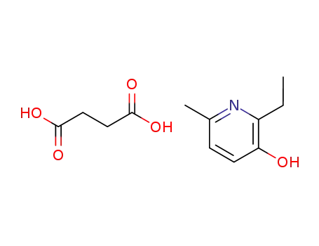 bis(2-ethyl-3-hydroxy-6-methylpyridinium)succinate-succinic acid