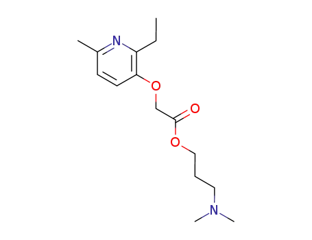 3-dimethylaminopropyl 2-ethyl-6-methylpyride-3-iloxyacetate