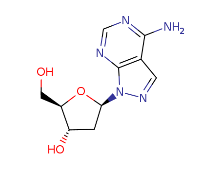 1H-Pyrazolo[3,4-d]pyrimidin-4-amine,1-(2-deoxy-b-D-erythro-pentofuranosyl)-