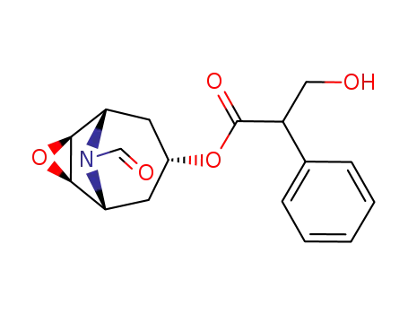 3-Hydroxy-2-phenyl-propionic acid (1R,2R,4S,5S,7S)-9-formyl-3-oxa-9-aza-tricyclo[3.3.1.02,4]non-7-yl ester