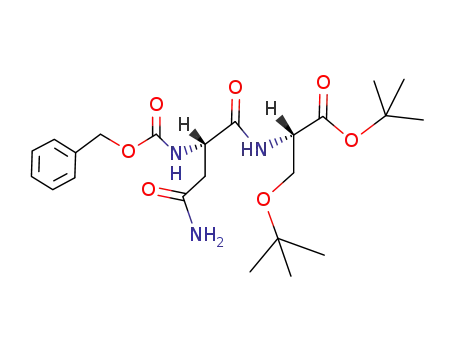 N-carbobenzyloxy-L-asparaginyl-O-tert-butyl-L-serine tert-butyl ester