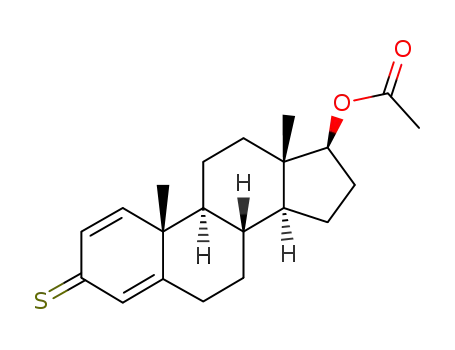 17β-acetoxyandrosta-1,4-diene-3-thione
