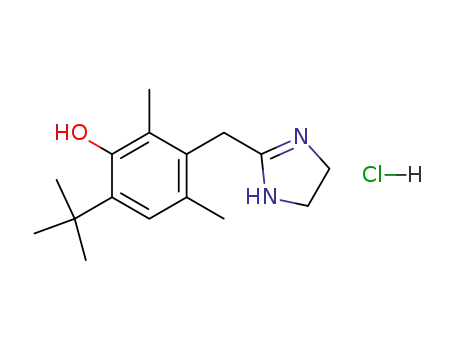 Molecular Structure of 2315-02-8 (Oxymetazoline hydrochloride)