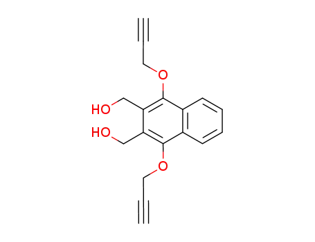 1,4-bis(propynyloxy)-2,3-bis(hydroxymethyl)naphthalene