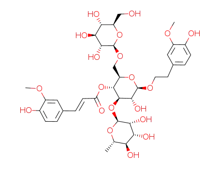 Molecular Structure of 93236-41-0 (Cistanoside B)