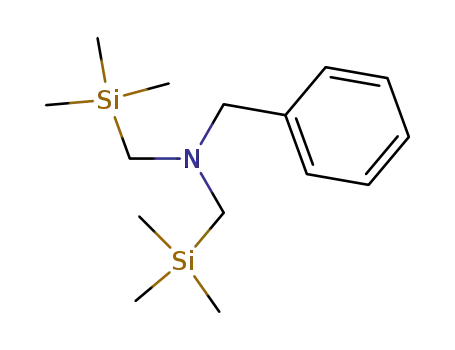 Molecular Structure of 144964-17-0 (Benzyl-bis-trimethylsilanylmethylamine)