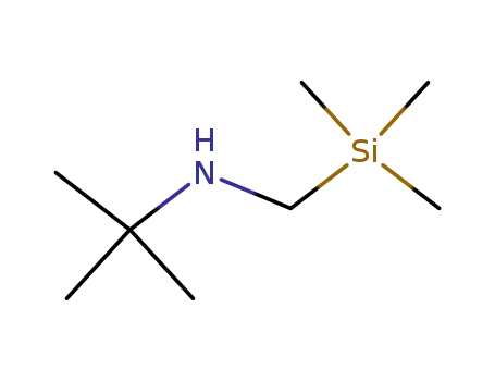Molecular Structure of 79250-80-9 (2-Methyl-N-[(trimethylsilyl)methyl]-2-propanamine)