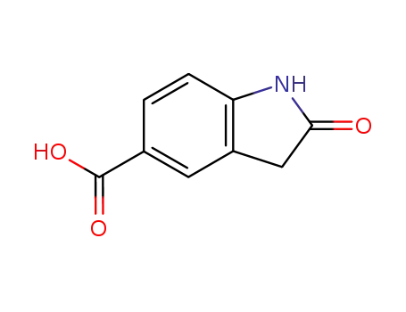 Molecular Structure of 102359-00-2 (5-Carboxyoxindole)