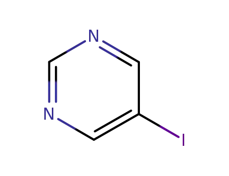 Molecular Structure of 31462-58-5 (5-IODOPYRIMIDINE)