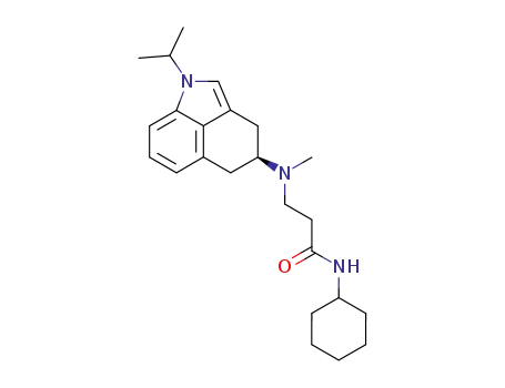 4-<<2-(cyclohexylcarbamoyl)ethyl>methylamino>-1-isopropyl-1,3,4,5-tetrahydrobenzindole