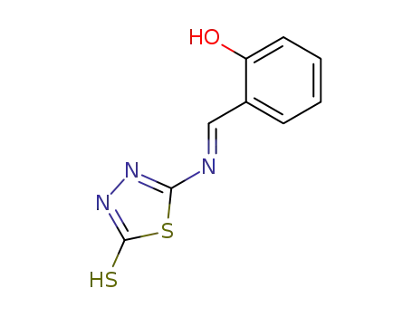 2-salicylideneimino-5-mercapto-1,3,4-thiadiazole