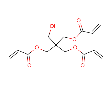 Molecular Structure of 3524-68-3 (Pentaerythritol triacrylate)