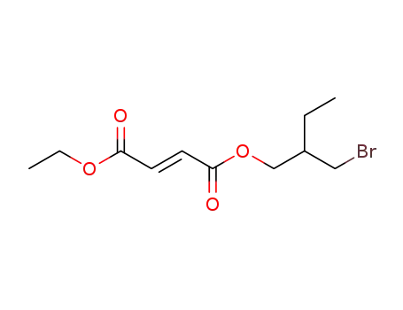 (+/-)-Ethyl (E)-3-((2-(bromomethyl)butoxy)carbonyl)prop-2-enoate
