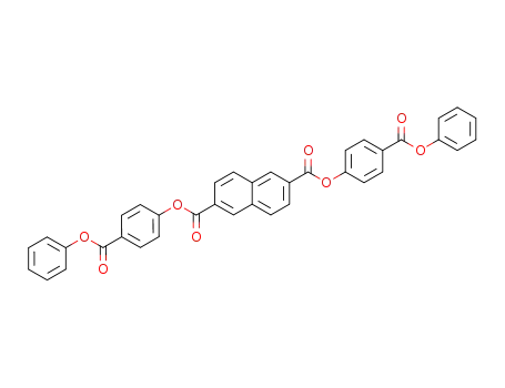 2,6-bis<(4-phenyloxycarbonyl)phenyloxycarbonyl>naphthalene