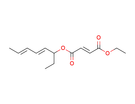 (E)-But-2-enedioic acid ethyl ester (2E,4E)-1-ethyl-hexa-2,4-dienyl ester
