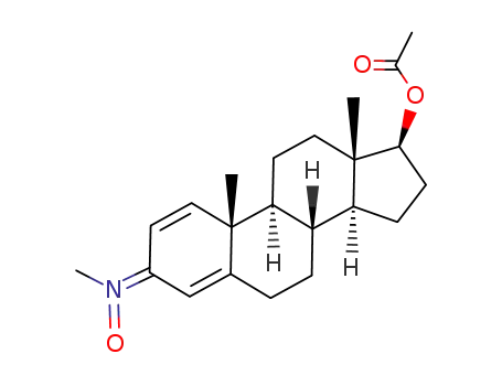 (Z)-17β-acetoxy-3-methylimino-1,4-androstadiene N-oxide