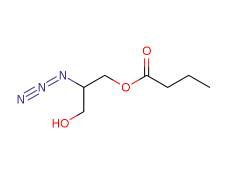 Butyric acid 2-azido-3-hydroxy-propyl ester