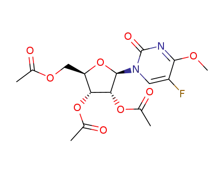 2',3',5'-tri-O-acetyl-4-O-methyl-5-fluorouridine