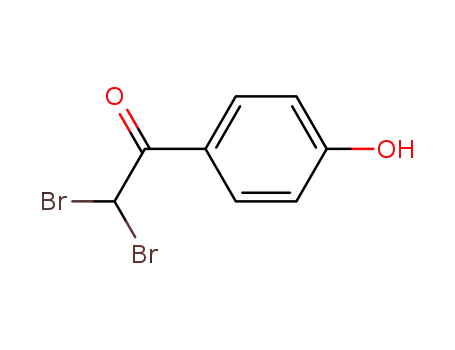 2,2-dibromo-4'-hydroxyacetophenone
