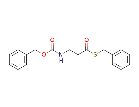 3-Benzyloxycarbonylamino-thiopropionic acid S-benzyl ester