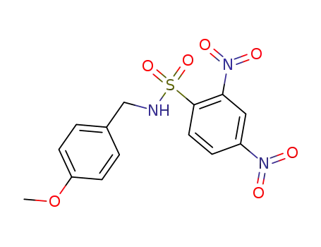 N-(4-methoxybenzyl)-2,4-dinitro-benzenesulfonamide