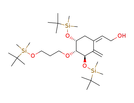 (Z)-2-[(3R,4R,5R)-3,5-bis(tert-butyldimethylsilyloxy)-4-(3-tert-butyldimethylsilyloxypropoxy)-2-methylenecyclohexylidene]ethanol