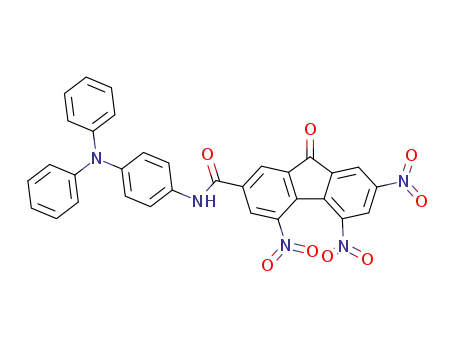 4,5,7-Trinitro-9-oxo-9H-fluorene-2-carboxylic acid (4-diphenylamino-phenyl)-amide