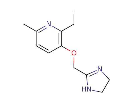 2-(6-methyl-2-ethyl-3-pyridyloxymethyl)2-imidazoline