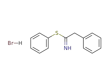 2-phenylthioacetimidic acid phenyl ester hydrobromide