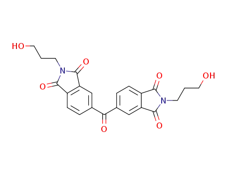 N,N′-bis(3-hydroxyprop-1-yl)benzophenone-3,3′,4,4′-tetracarboxylic diimide
