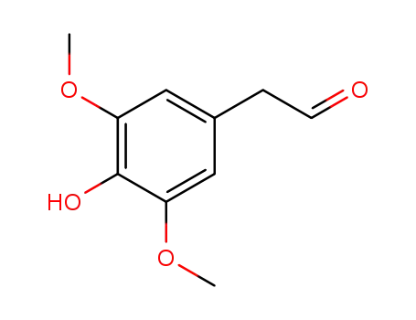 2-(4-hydroxy-3,5-dimethoxyphenyl)acetaldehyde