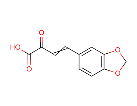 4-benzo[1,3]dioxol-5-yl-2-oxo-but-3-enoic acid