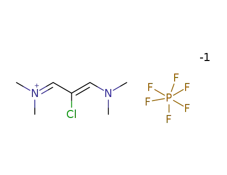 (Z)-N-(2-chloro-3-(dimethylamino)allylidene)-N-methylmethanaminium hexafluorophosphate