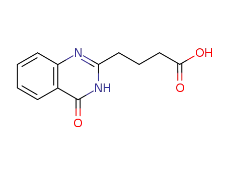 Molecular Structure of 95494-51-2 (4-(4-oxo-3,4-dihydroquinazolin-2-yl)butanoic acid(SALTDATA: FREE))