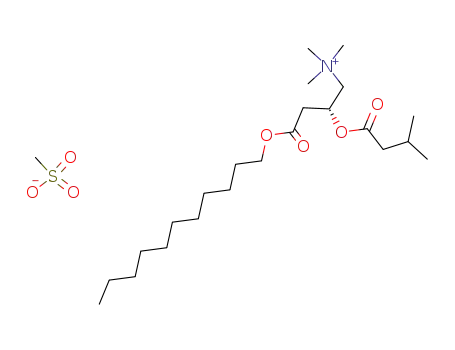 3-O-isovaleryl-R-carnitine undecyl ester methanesulfonate