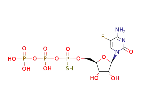 5'-O-(1-thio)-5-fluorocytidine triphosphate