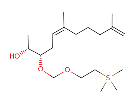 (Z)-(2R,3S)-6,10-Dimethyl-3-(2-trimethylsilanyl-ethoxymethoxy)-undeca-5,10-dien-2-ol