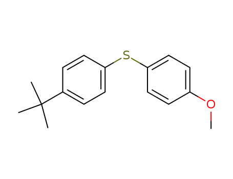 (4-(tert-butyl)phenyl)(4-methoxyphenyl)sulfane